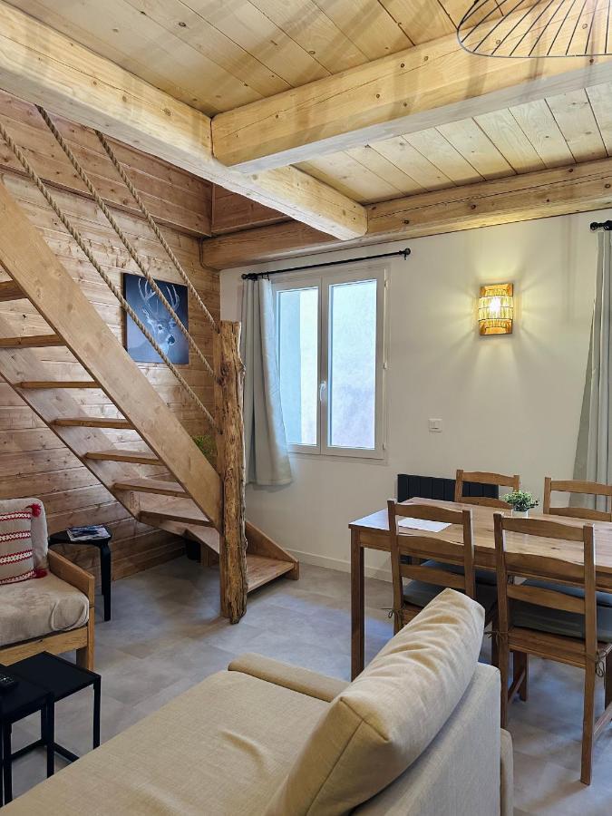 Saint-Étienne-de-Tinée Duplex La Tour 아파트 외부 사진